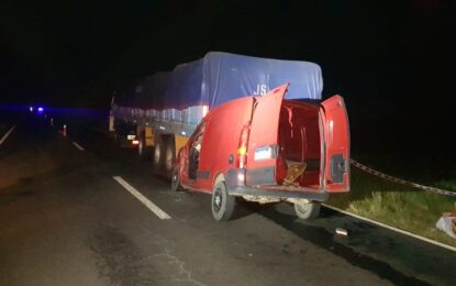 Grave accidente entre Lagos y Van Praet: una joven mujer resultó con importantes lesiones