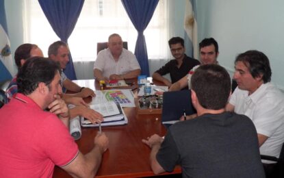 El intendente Alvarez se reunió con la empresa que comenzará «Caldenia»: «empieza el año entrante», dijeron