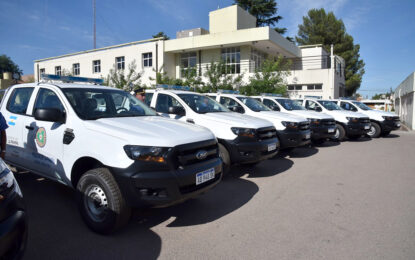 Una para Realicó: 10 nuevas camionetas para Policía de La Pampa