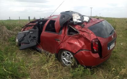 Sur de Córdoba: grave accidente en cercanías de Mackenna