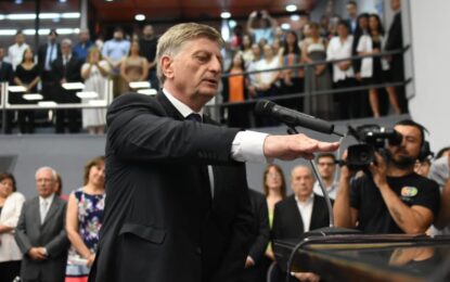 Sergio Ziliotto ya es el gobernador de la provincia de La Pampa