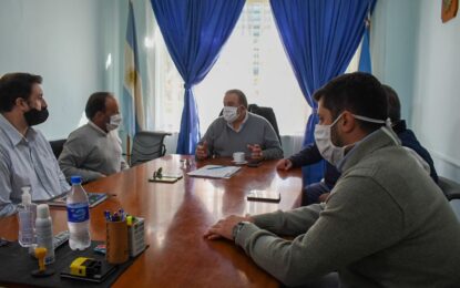 El intendente de Realicó recibió al Ministro de Seguridad de la provincia