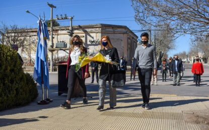 Realicó: Se realizó el acto aniversario del fallecimiento del General José de San Martín
