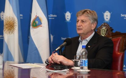 Prescribieron reposo al Gobernador de La Pampa, Sergio Ziliotto