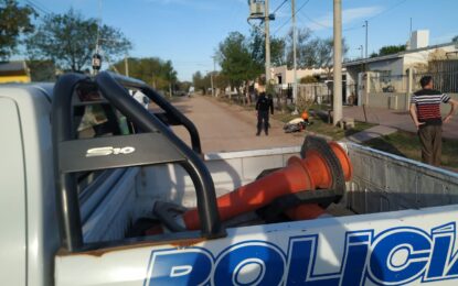 UN HOMBRE SE ACCIDENTÓ CON SU MOTOCICLETA EN REALICÓ