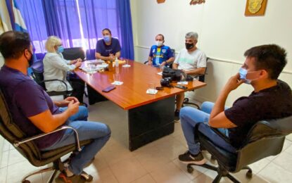 LUCHAS OLÍMPICAS EN REALICÓ: LA INTENDENTA SE REUNIÓ CON EL SUBSECRETARIO DE DEPORTES DE LA PAMPA