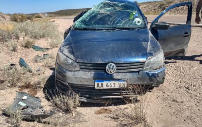 LA PAMPA: VOLCARON POR ESQUIVAR UN «JOTE», ENORME AVE QUE HABITA EL SUR PAMPEANO