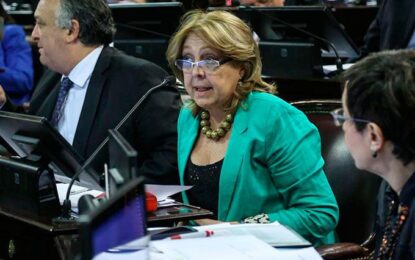 La senadora Norma Durango contra las expresiones de Iglesias: «es realmente despreciable, merece un castigo ejemplar»