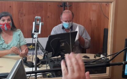 Los candidatdos de Juntos por El Cambio, Daniel Kroneberger y Marcela Colli, visitaron Realicó y dialogaron con IMPACTO