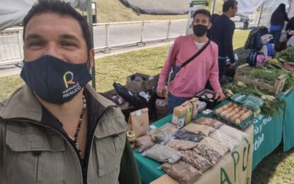 Productores agroecológicos de Realicó en «Tecnópolis»: Cristian Tossoni y René Fava le contaron a IMPACTO la experiencia