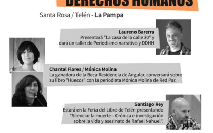 Interesante encuentro de Periodismo y DDHH en La Pampa