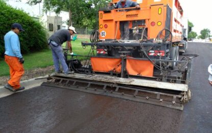 La Municipalidad de Realicó proyecta repavimentar cuadras con fondos propios