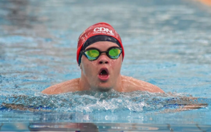 Gran actuación del piquense Bauti Bal en el Mundial de Natación en Portugal