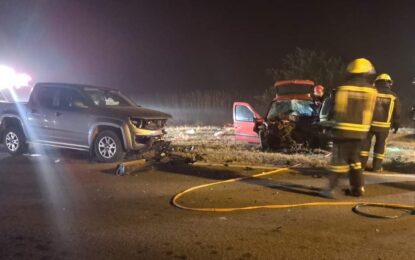 Confirman el fallecimiento de dos personas en el grave accidente en Ruta 35