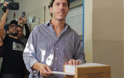ELECCIONES 2023 – La Pampa: votó el candidato a gobernador de Juntos por el Cambio, Martín Berhongaray