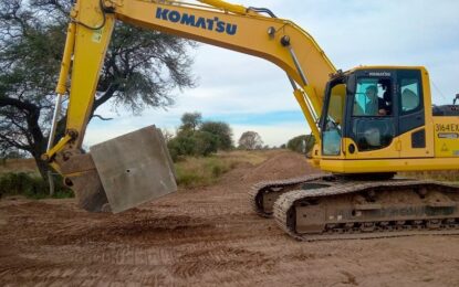 Realicó: se realizan trabajos de readecuación de alcantarillas en el sector norte