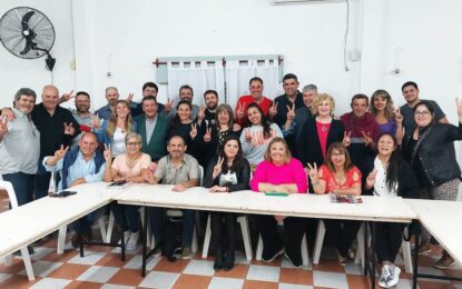 Concejales del PJ de nueve localidades se reunieron en Embajador Martini