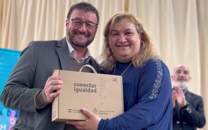 Inició la entrega de 600 netbooks de Conectar Igualdad en La Pampa