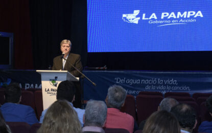 Ziliotto se reunió con intendentes e intendentas: «les pido que me acompañen a defender un modelo de Provincia, a defender La Pampa»
