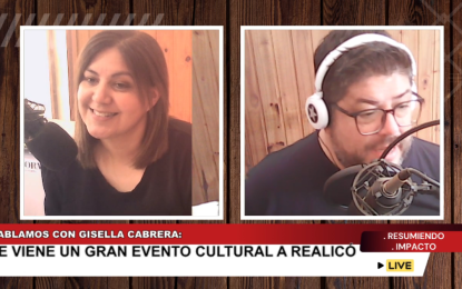 La Secretaria de Cultura de Realicó, Gisella Cabrera, habló en IMPACTO sobre el gran evento cultural que se viene este finde