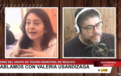 El grupo municipal de Teatro de Realicó se presenta este viernes: hablamos con Valeria Usandizaga