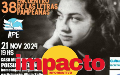Literatura y Periodismo: arranca el 38° Encuentro de las Letras Pampeanas