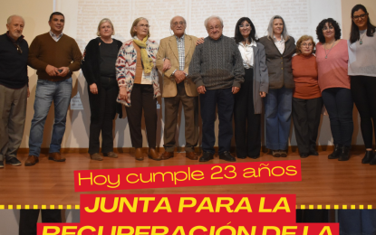Hoy cumple 23 años la Junta para la Recuperación de la Historia Realiquense