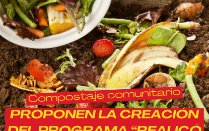Proponen la creación del programa “Realicó Composta” para fomentar el compostaje comunitario
