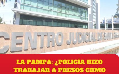 La Pampa: ¿Policía hizo trabajar a presos como mozos en su casamiento?