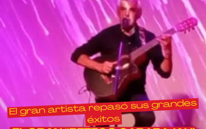 Peteco Carabajal brilló en Realicó