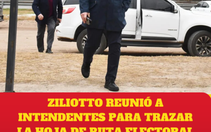 El gobernador Sergio Ziliotto encabezó encuentro clave con intendentes justicialistas y funcionarios provinciales