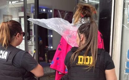 «Dejame que me saque las mechas del pelo»: detuvieron a la líder de una banda de entraderas mientras se teñía en la peluquería