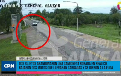 INFORME ESPECIAL: Las Imágenes del robo ocurrido en Realicó y búsqueda en General Alvear