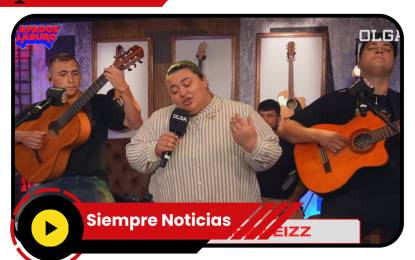 De La Pampa al mundo: Laura Gómez Weizz brilló y emocionó en el canal de streaming Olga
