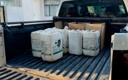 Agroquímicos: Trasladaron envases abandonados ilegalmente al CAT de Alta Italia