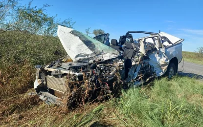 Tragedia en la Ruta 35: Un joven de Jovita perdió la vida tras un choque frontal cerca de Vicuña Mackenna