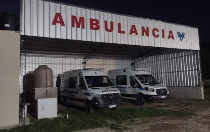 Compromiso que se transforma en obras: La Cooperadora del Hospital «Virgilio Tedín Uriburu» finalizó la nueva cochera para ambulancias