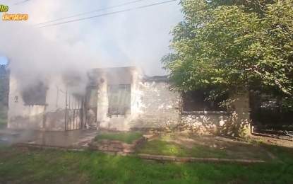Incendio en Villa Huidobro: Una vivienda sufrió pérdidas totales en el Barrio Cañada Chica