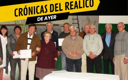 Crónicas del Realicó de ayer: Un día como hoy, Ferro de Realicó homenajeaba a directivos históricos