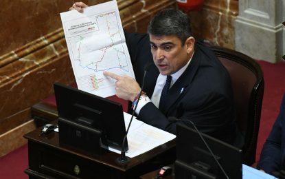 Bensusán denunció el «abandono» de las rutas nacionales y apuntó contra Milei y Caputo