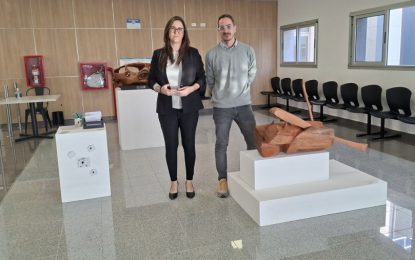 El arte llega al Hospital Favaloro con el «Museo Viajero» y una obra realiquense es protagonista