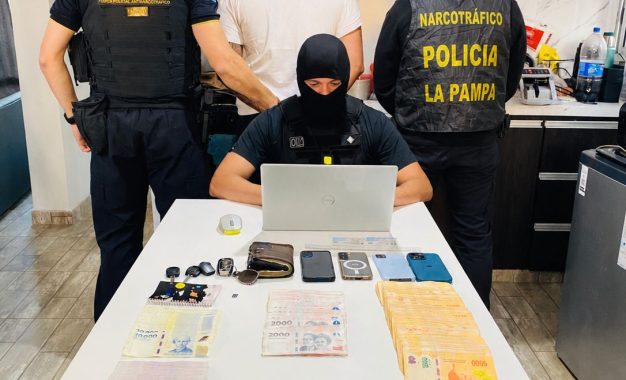 Lucha contra el narcotráfico: Una investigación iniciada en Ingeniero Luiggi terminó con cuatro detenidos en Córdoba