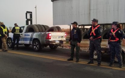 Importante operativo policial interprovincial en el Puesto Caminero de Realicó sobre la Ruta 35