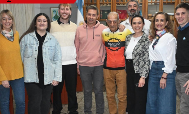 Ejemplo de vida y perseverancia: El Concejo Deliberante homenajeó al ciclista «Chorico» Burgos