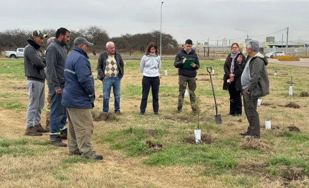 Realicó y Provincia capacitaron sobre mantenimiento de Bosques Urbanos