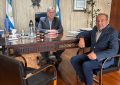 Ziliotto recibió a Gallotti: confirman nuevas obras y viviendas para Larroudé