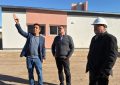 El ministro Alfredo Intronati y el intendente Facundo Sola recorrieron las obras financiadas por el Gobierno pampeano en Realicó