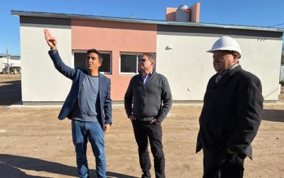 El ministro Alfredo Intronati y el intendente Facundo Sola recorrieron las obras financiadas por el Gobierno pampeano en Realicó