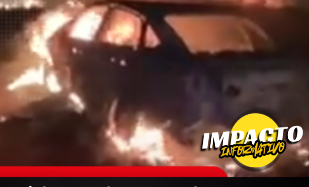 Violento golpe comando en Intendente Alvear: maniataron a dos personas, robaron dólares y quemaron un auto
