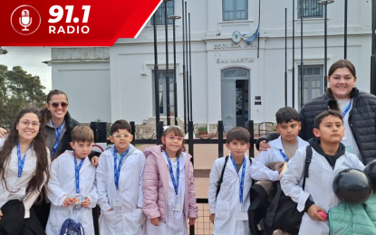 Realicó presente: la Escuela N°34 participó con tres proyectos en la instancia provincial de la Feria de Ciencias, Arte y Tecnología